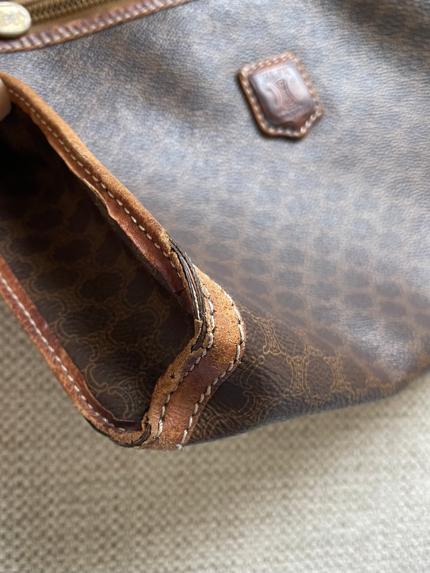 Classic Celine Macadam Wristlet