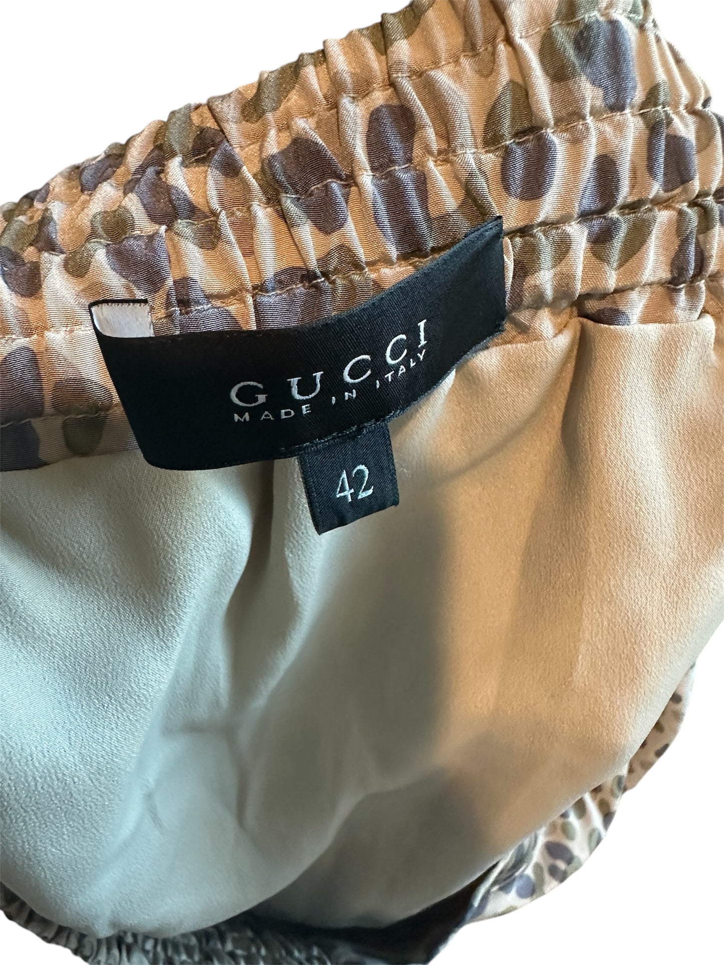 Gucci Silk Skirt