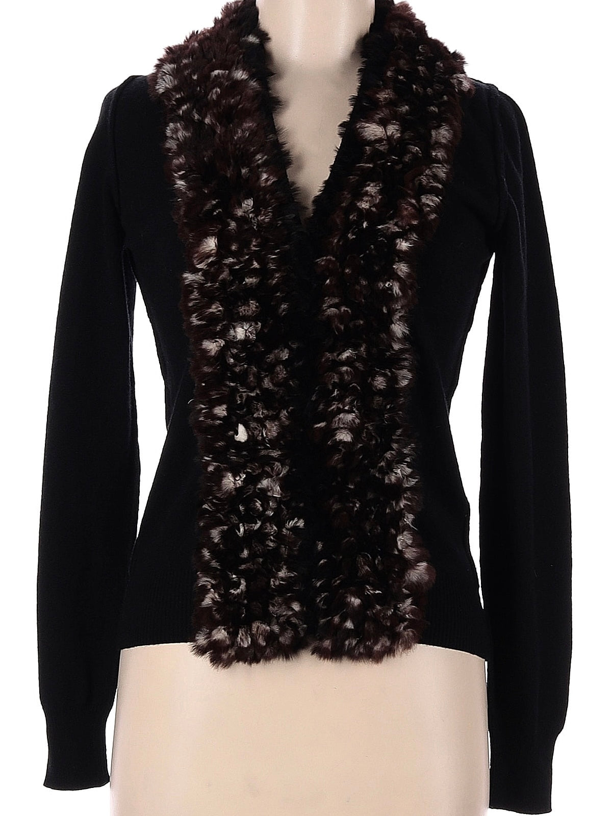 Dolce & Gabbana Cashmere and Rabbit Fur Cardigan