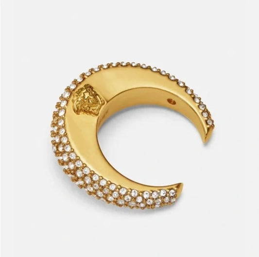 Versace Medusa Crystal Ring