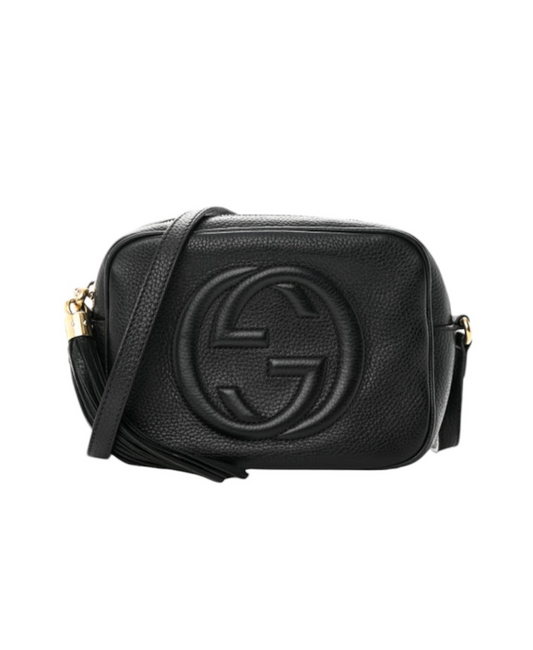 Gucci Pebbled Calfskin Soho Disco Bag