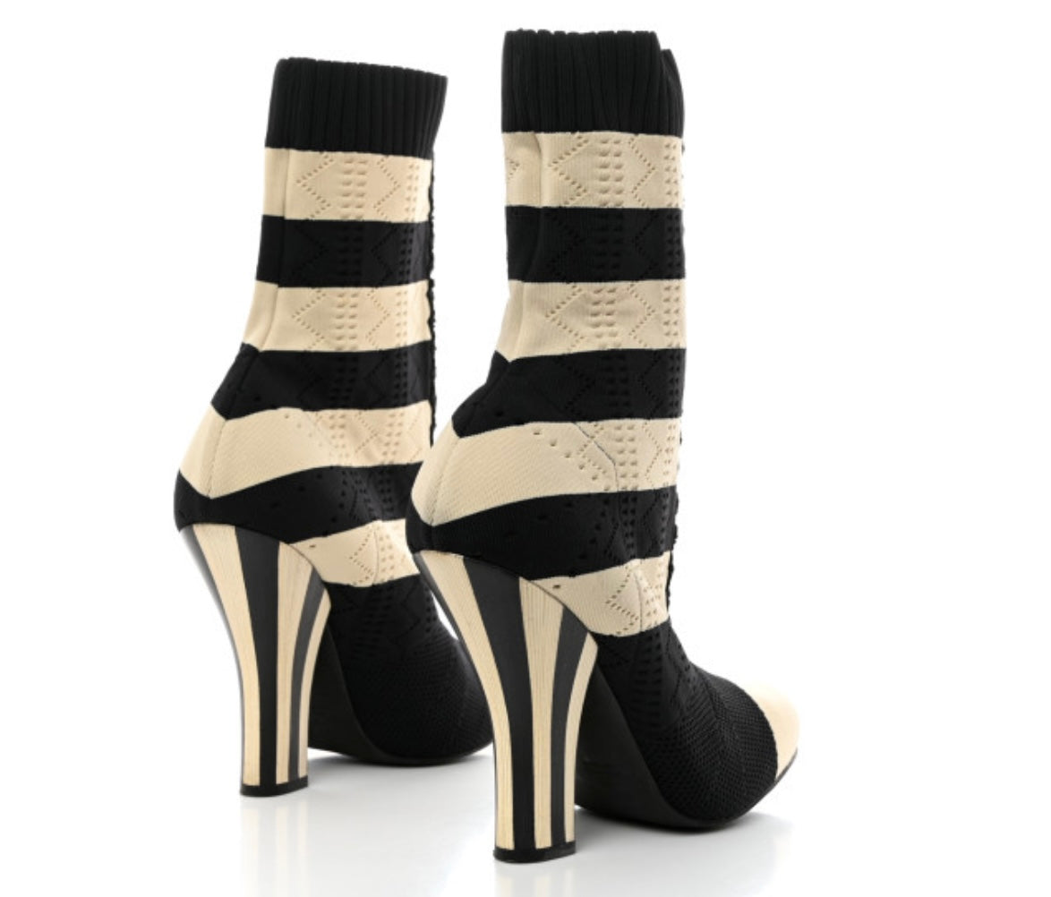 Fendi Rockoko Sock Bootie