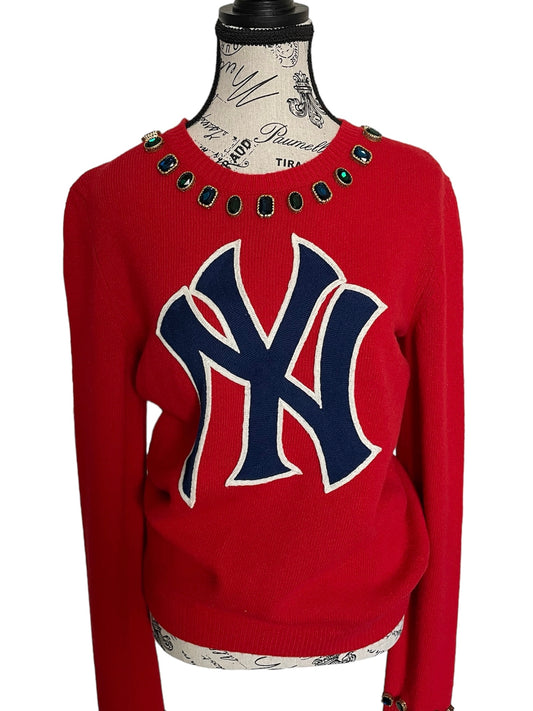 Gucci Yankees Wool Sweater